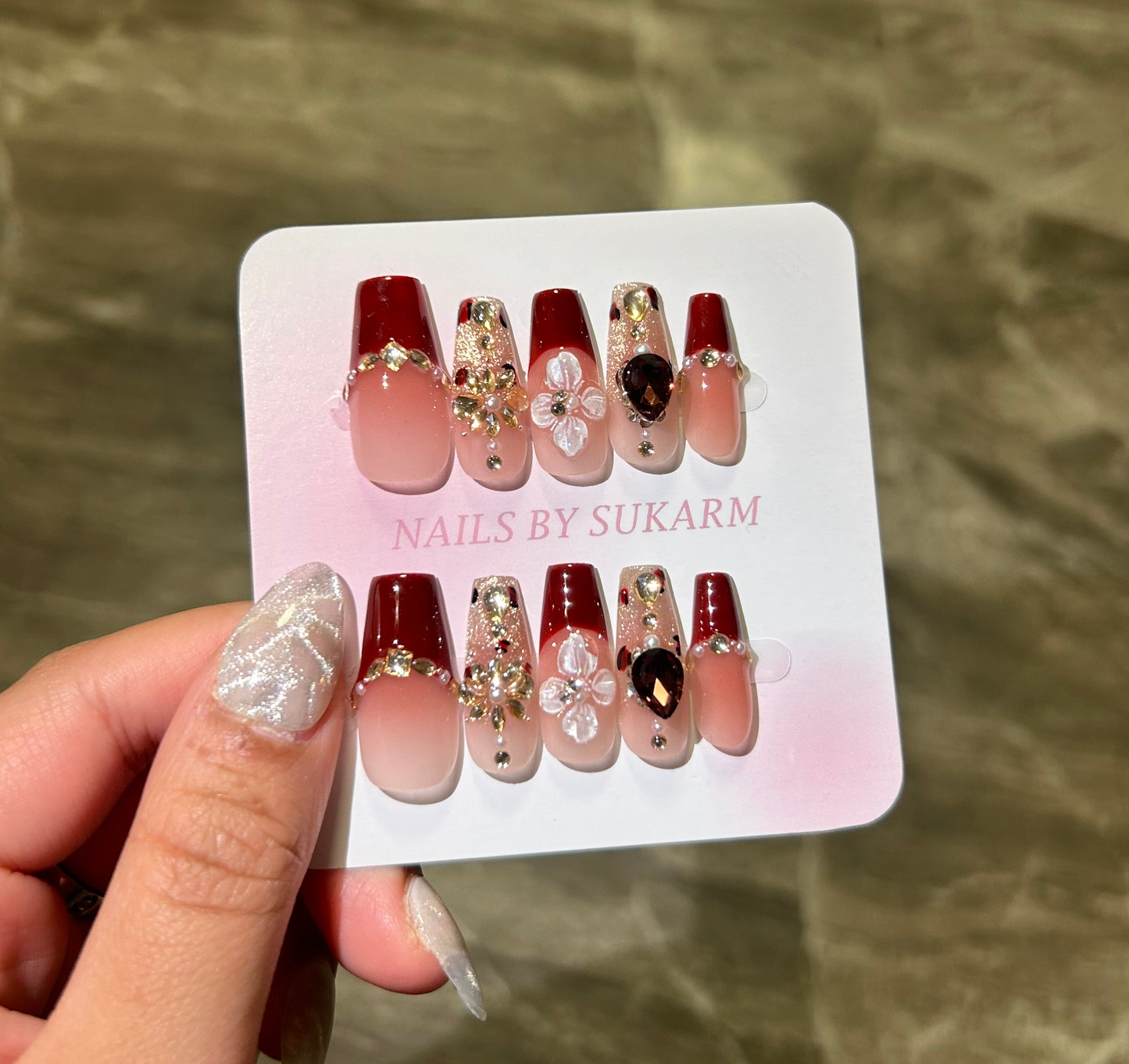 Glamorous red set