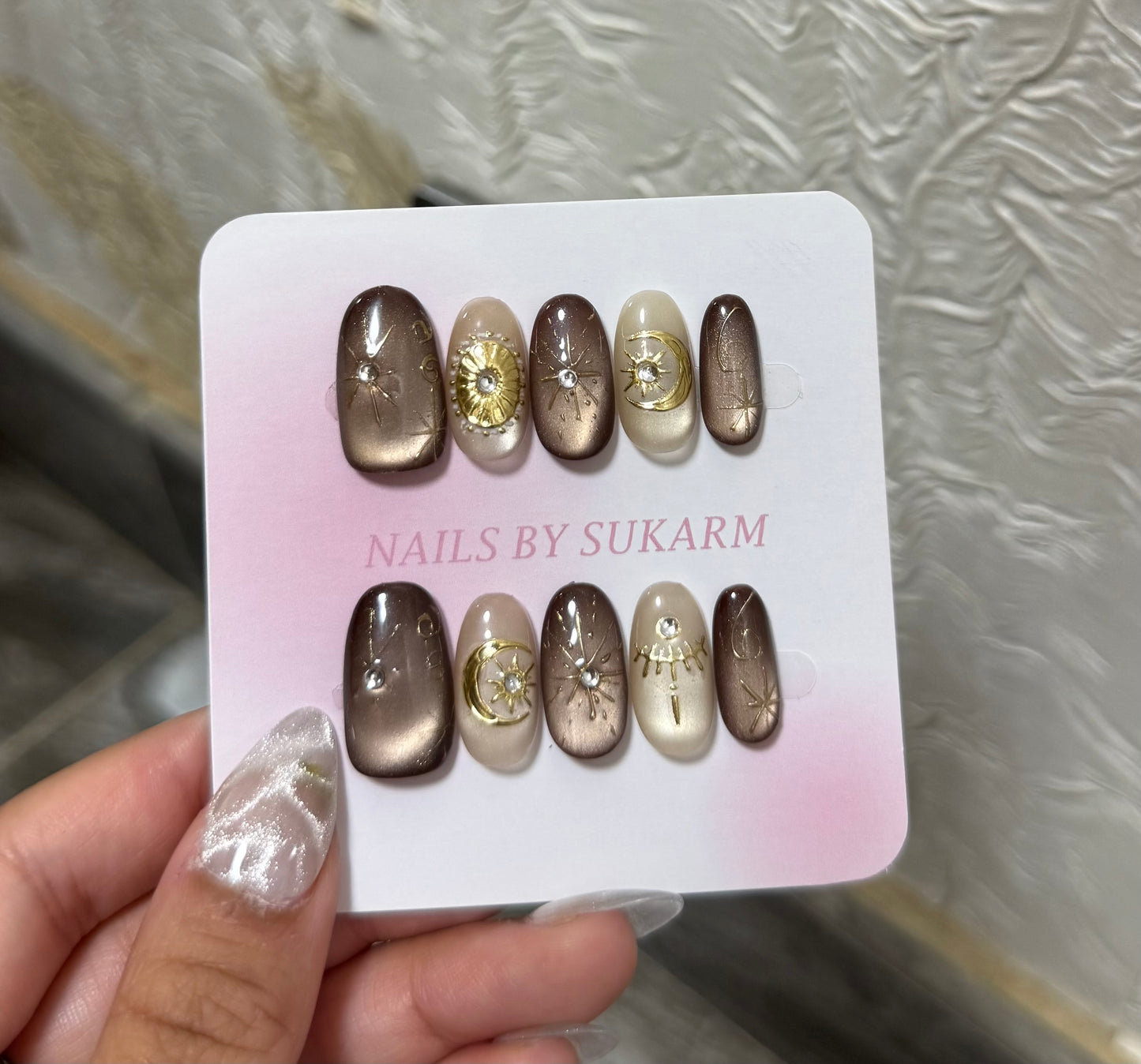 Aesthetic brown set