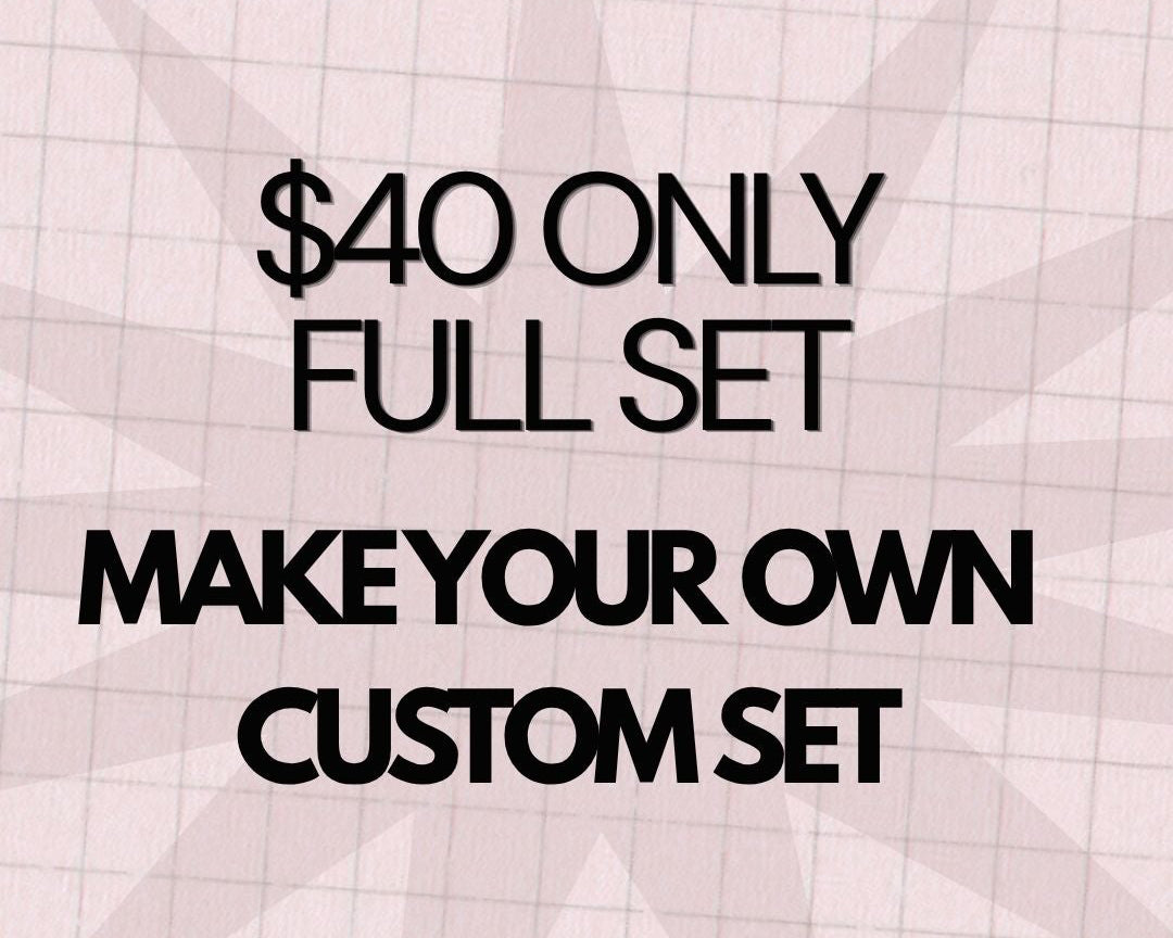 Custom Nail Set