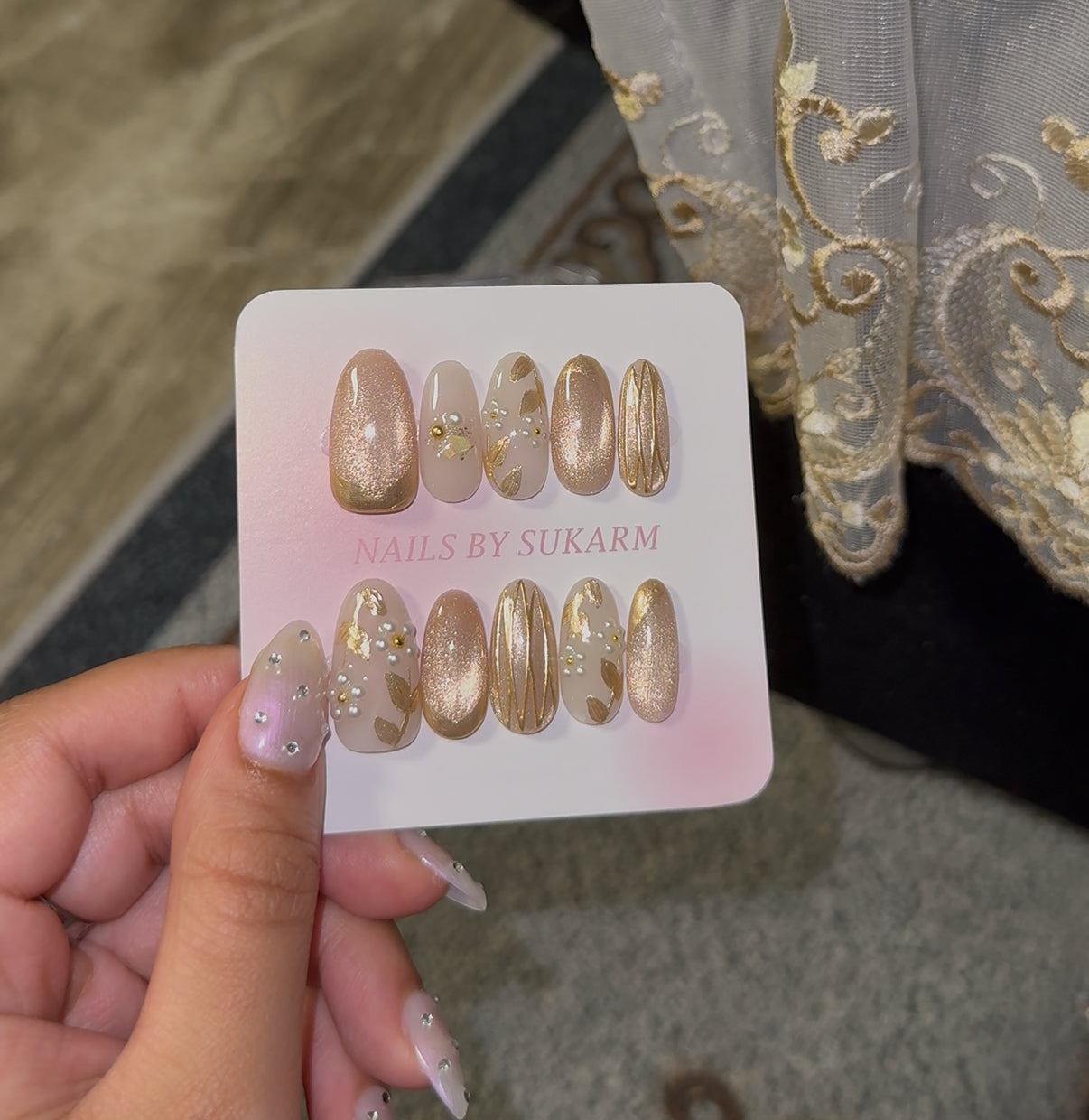 Golden Glow Cateye Set