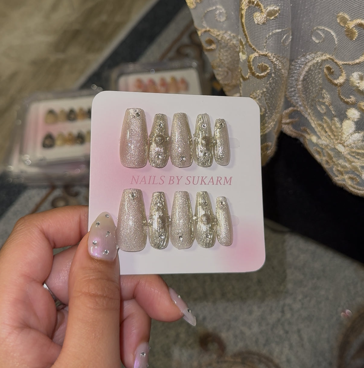 Golden Glitter Dream Set