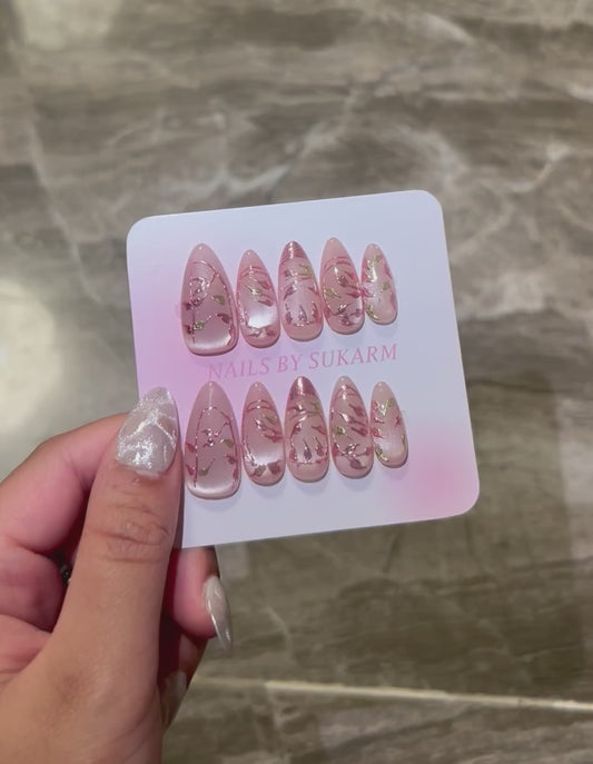 Rose glassy set